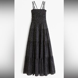 Smocked bodice maxi dress from A&F, size MP